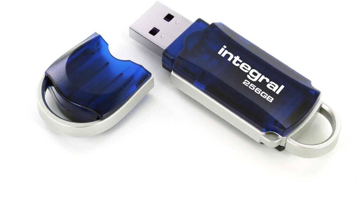 Integral Courier USB 2.0 stick 256 GB Blauw
