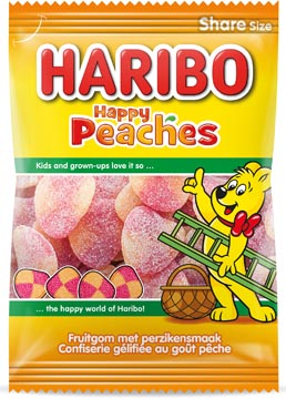 Haribo snoepjes perziken 185 g