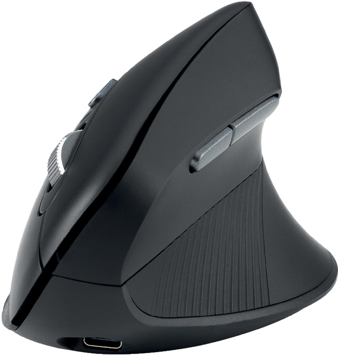 Kensington EQ Pro Fit ergonomische draadloze muis rechtshandig zwart oplaadbaar