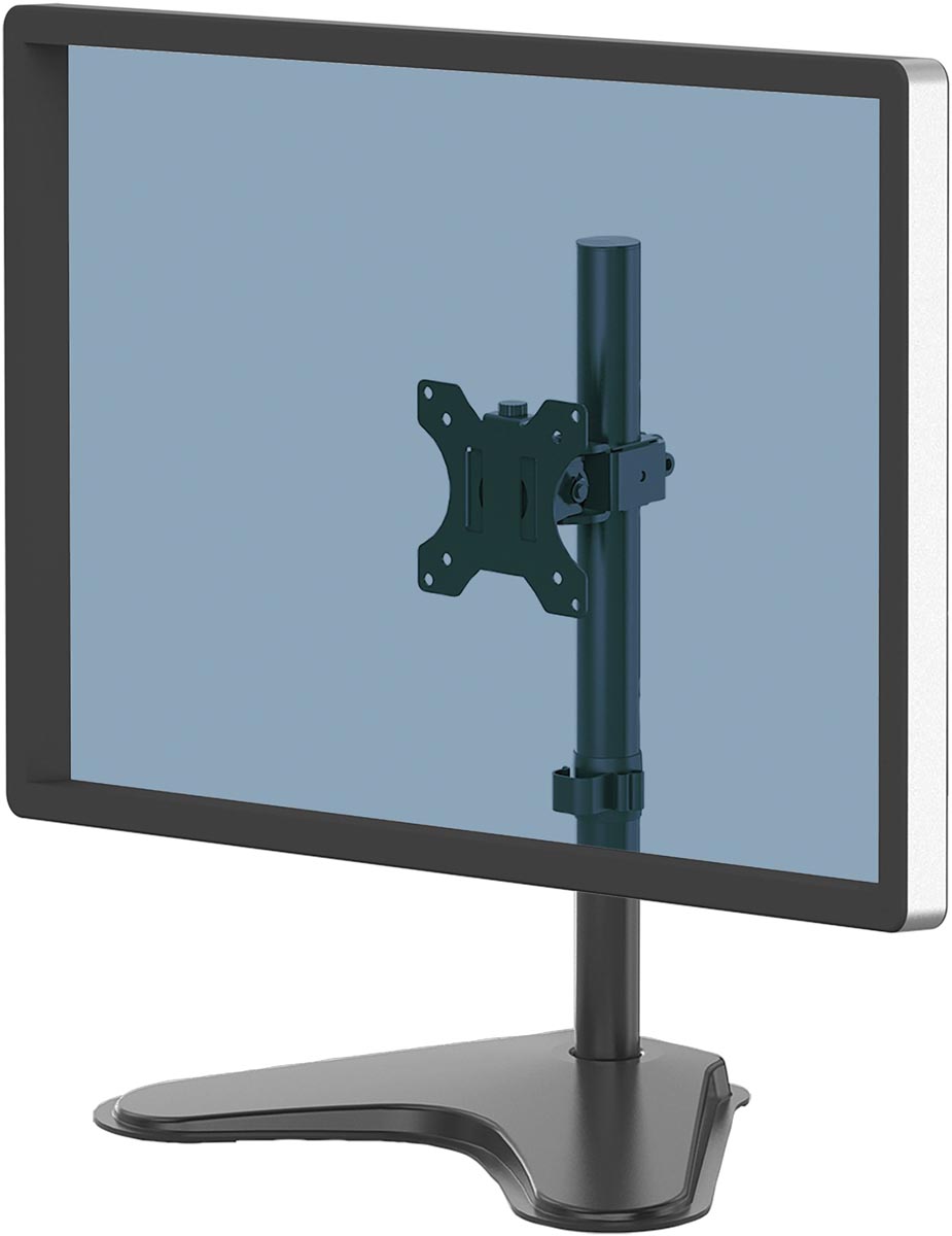 Fellowes Seasa monitorarm vrijstaand voor 1 scherm zwart