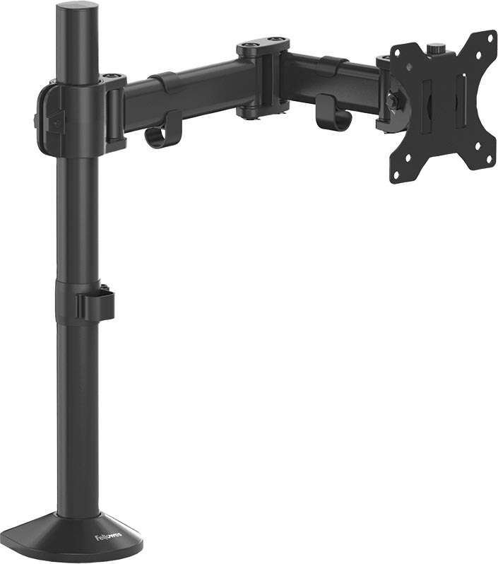 Fellowes Reflex Monitorarm enkel zwart 490x192x143 mm
