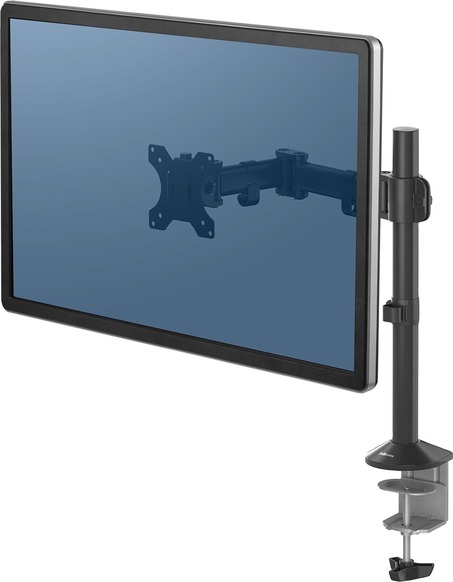 Fellowes Reflex Monitorarm enkel zwart 490x192x143 mm