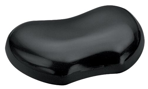 Fellowes Crystals Gel polssteun zwart 150x140x40 mm