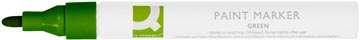 Q-CONNECT paint marker op oliebasis groen ronde punt schrijfbreedte 2-3 mm