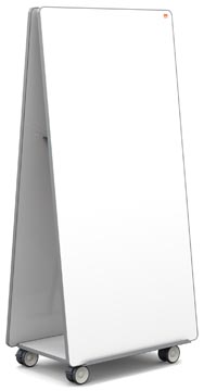 Nobo Move & Meet whiteboard mobiel systeem 2 panelen wit 90 x 180 cm emaillen