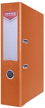 OFFICE products ordner, voor A4, uit karton, rug van 7,5 cm, oranje