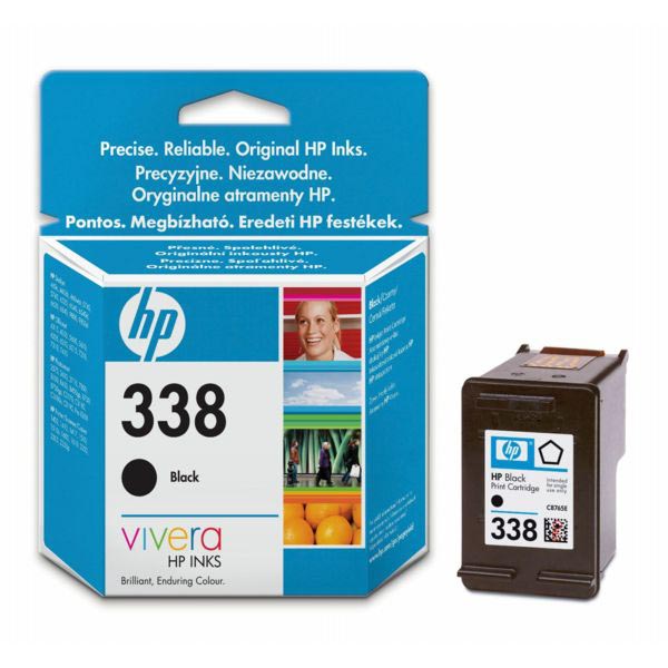 HP inktcartridge 338 zwart OEM C8765EE 450 pagina's