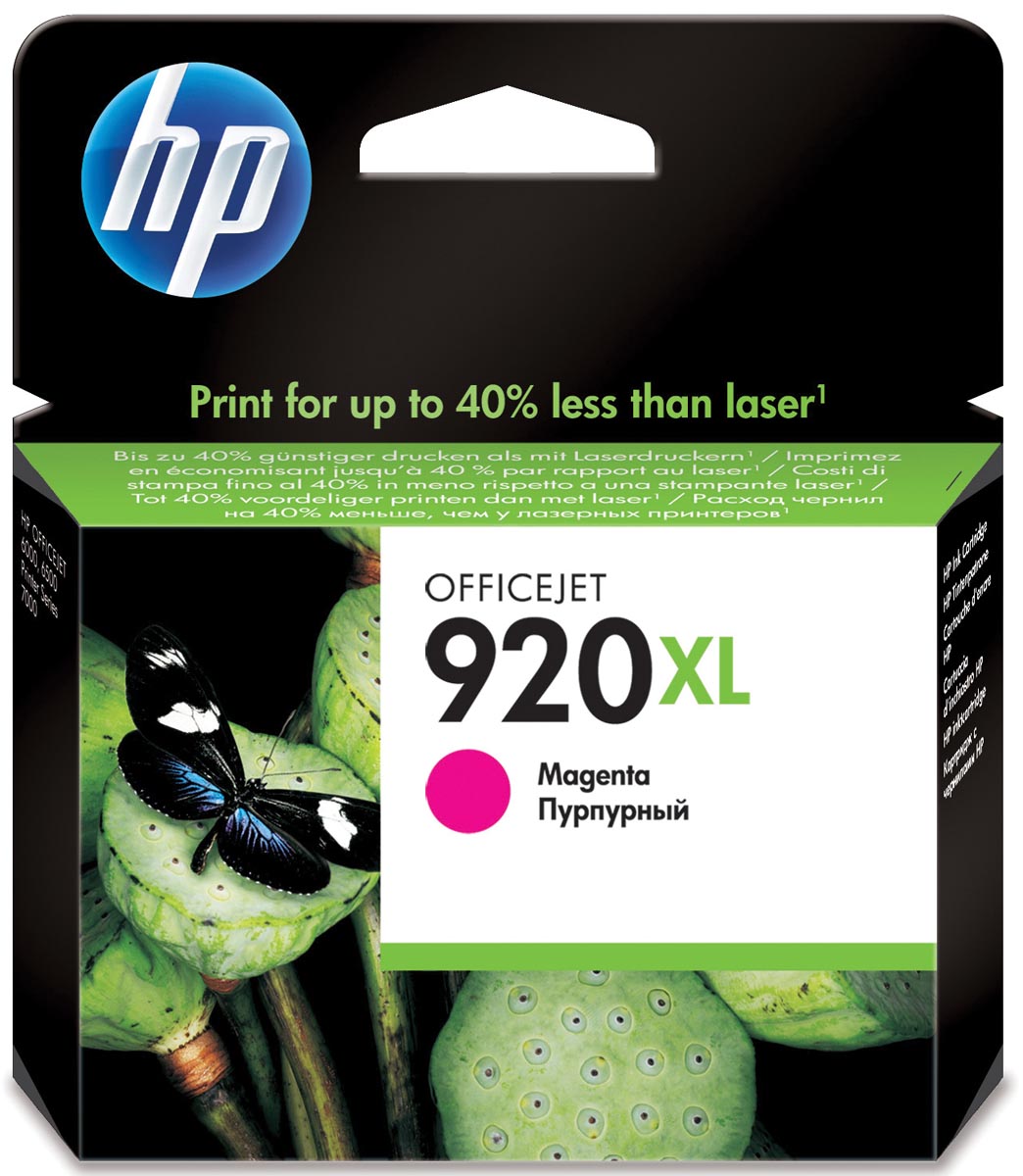 HP 920XL inktcartridge magenta 700 pagina's OEM CD973AE
