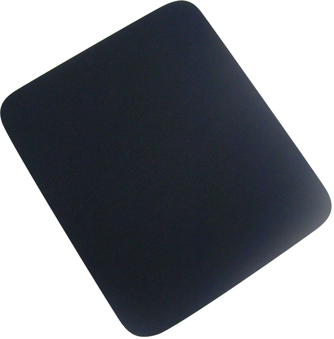 Q-CONNECT muismat polyester zwart 22 x 33 cm economy